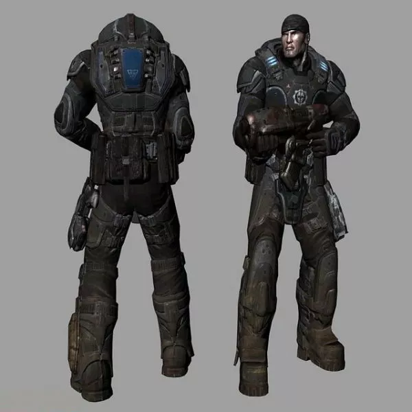 Future Soldier Design 3d model Future Soldier Design 3d model