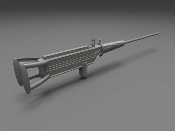 Sl8 Rifle Gun 3d model