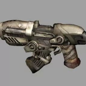 Futuristic Sci-fi Gun 3d model