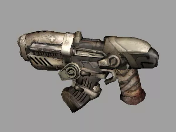 Futuristic Sci-fi Gun 3d model Futuristic Sci-fi Gun 3d model