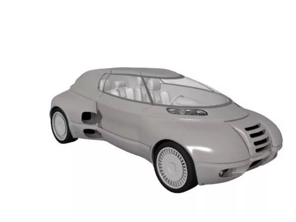 Futuristic Concept Car 3d model Futuristic Concept Car 3d model
