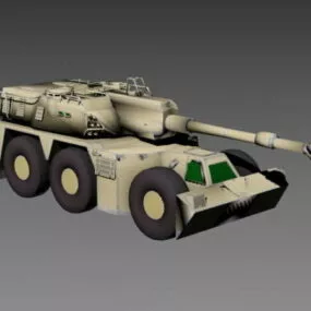 G6 Self-propelled Howitzer 3d model