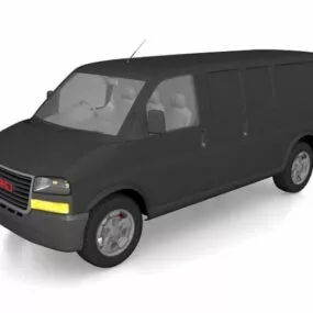 Gmc Vandura Van 3d model