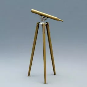 Galileo Telescope 3d model