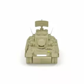 German Anti-aircraft Gun 3d model