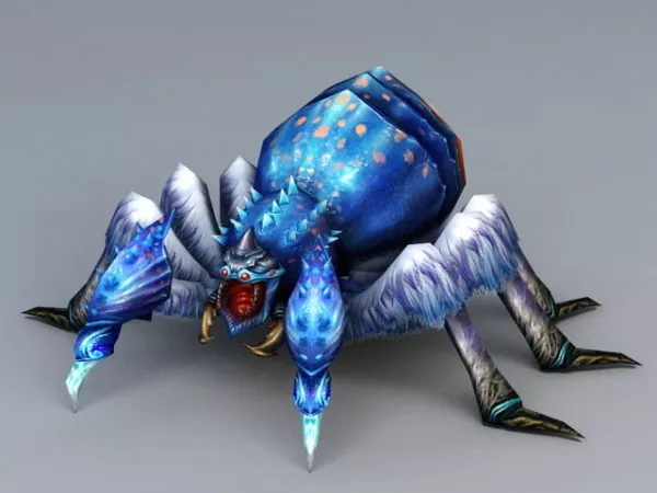 Longhorn Beetle Insect 3d model