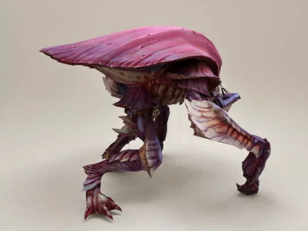 Bug With Skull 3d model