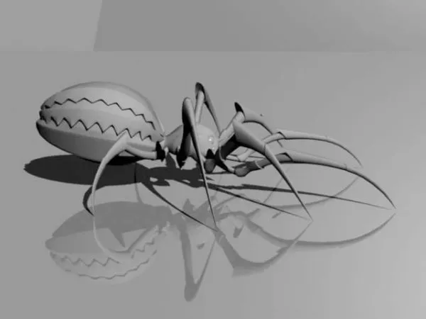 Giant Scary Spider 3d model Giant Scary Spider 3d model
