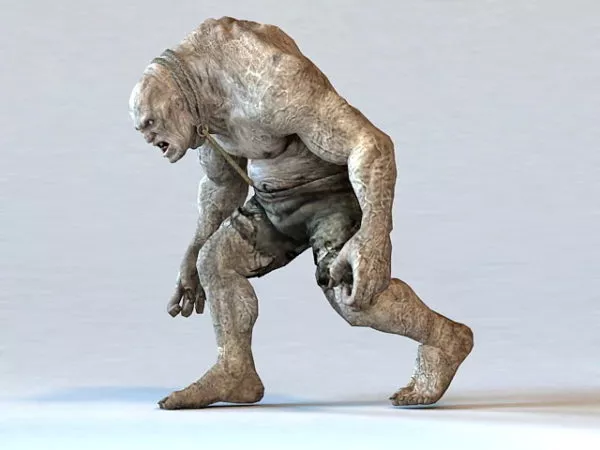 Giant Zombie Monster 3d model Giant Zombie Monster 3d model