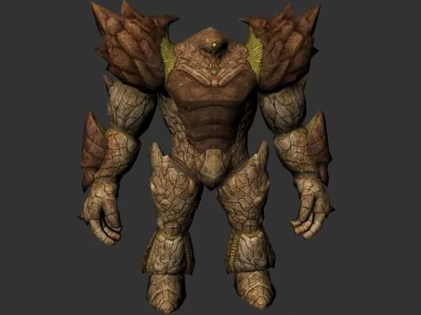Giant Monster 3d model Giant Monster 3d model