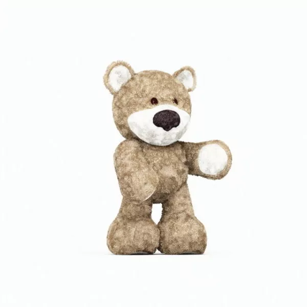 Giant Stuffed Bear 3d model Giant Stuffed Bear 3d model