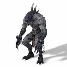 Gibberling 3d model