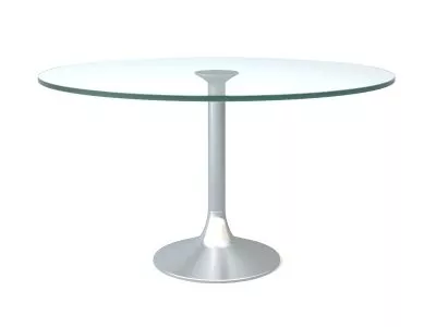 Glass And Metal Round Coffee Table 3d model Glass And Metal Round Coffee Table 3d model