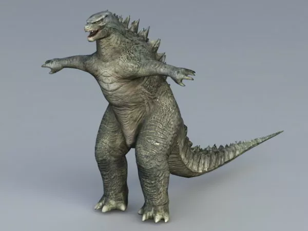 Wild Trex Dinosaur 3d model