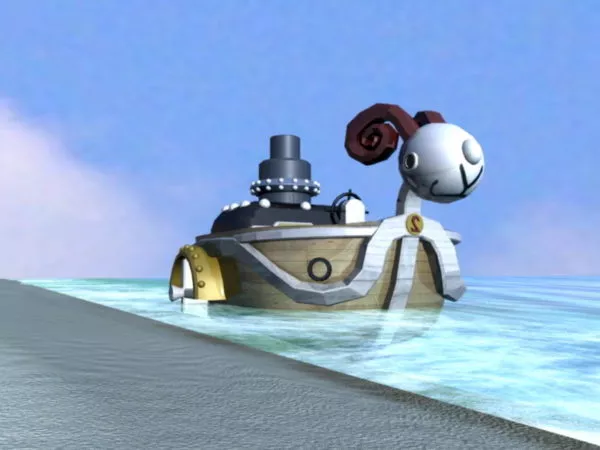 Going Merry 3d model Going Merry 3d model