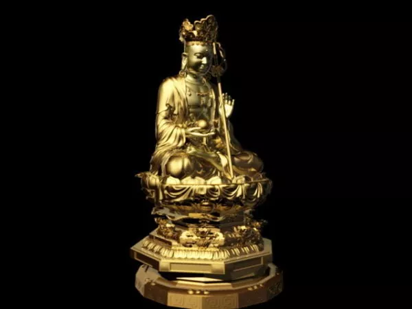 Gold Treasure Stack 3d model