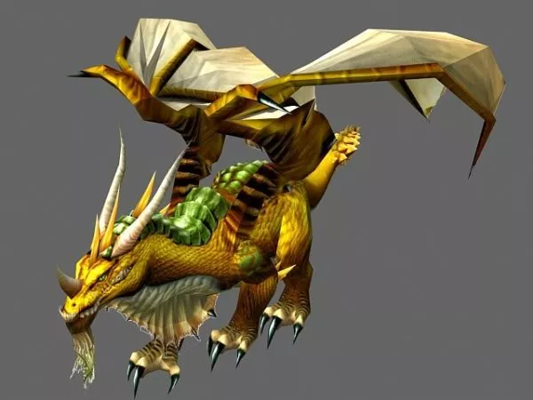 Queen Dragon 3d model