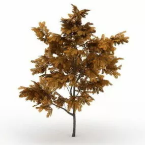 Golden Ash Tree 3d model
