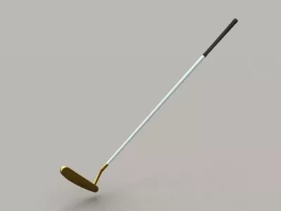 Sport Golf Course Flags 3d model
