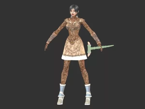 Good Sorceress 3d model Good Sorceress 3d model