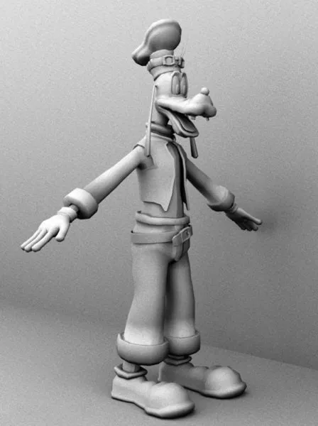 Goofy Goof Character 3d model Goofy Goof Character 3d model