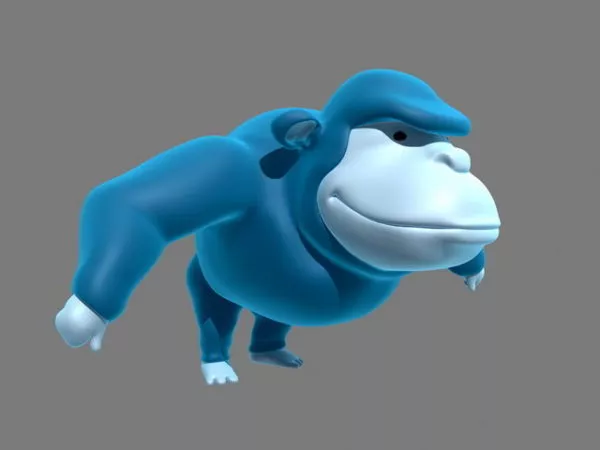 Gorilla Cartoon 3d model Gorilla Cartoon 3d model