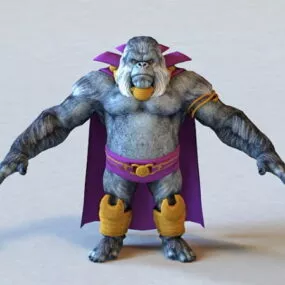 Gorilla Grodd 3d model