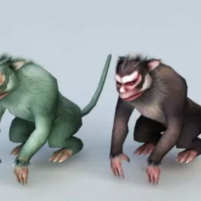 Gorilla Monkey 3d model