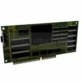 Graphic Display Card Vga 3d model