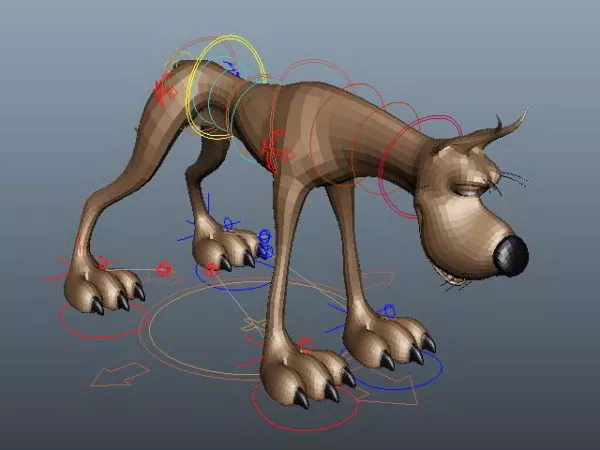 Great Dane Dog 3d model Great Dane Dog 3d model