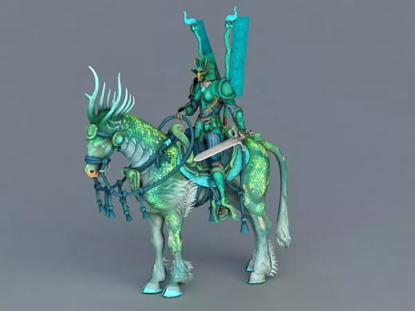 Green Knight 3d model Green Knight 3d model
