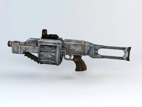 Grenade Launcher 3d model Grenade Launcher 3d model