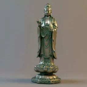 Guanyin Statue 3d model