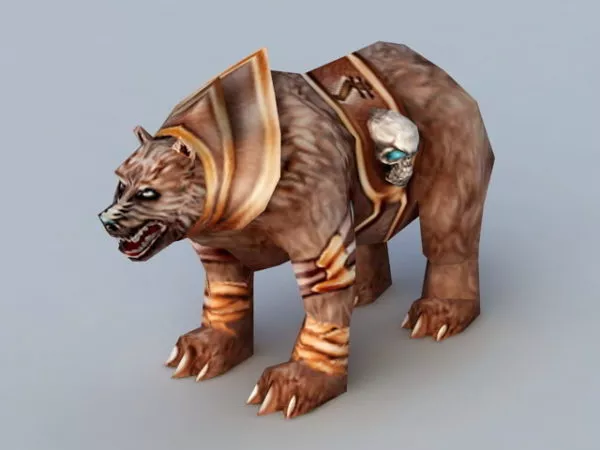 Guardian Druid Bear 3d model Guardian Druid Bear 3d model