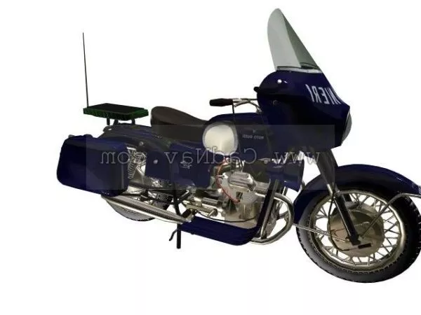 Guzzi V700 Motorcycle 3d model Guzzi V700 Motorcycle 3d model