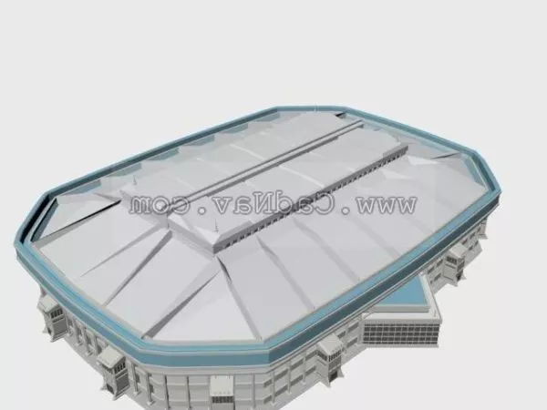 Gymnasium 3d model Gymnasium 3d model