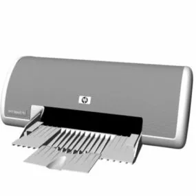 Hp Deskjet Printer 3d model