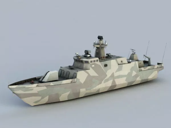 Soviet Scud Missile Launcher 3d model