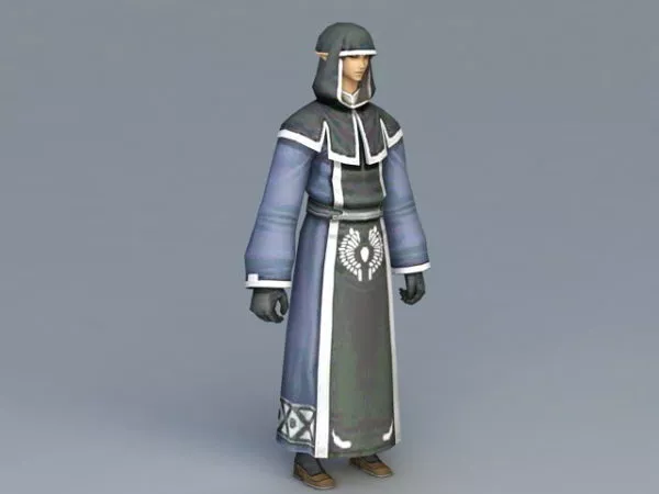 Handsome Male Elf 3d model Handsome Male Elf 3d model