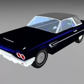 Hardtop Convertible Car 3d model