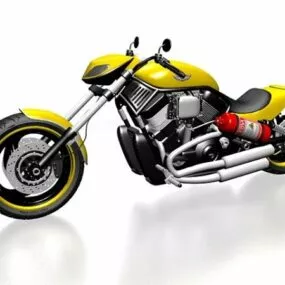 Harley-davidson V-rod 3d model