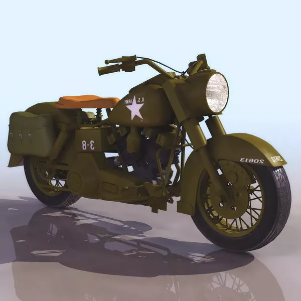 Sport Motorcycle Bimota Db8 3d model