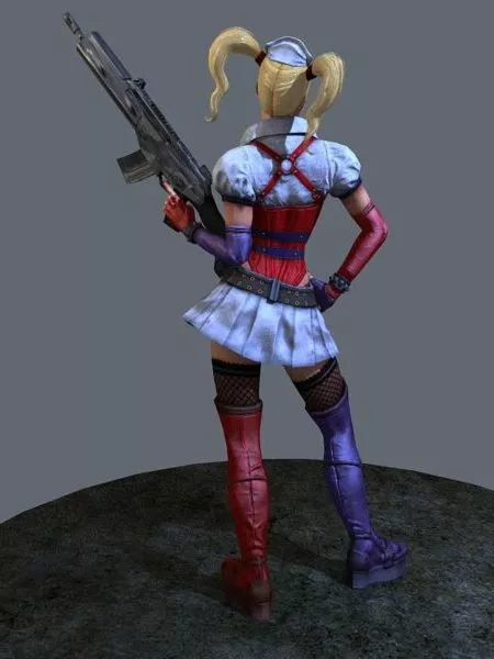 Harley Quinn Character Character 3d model Harley Quinn Character Character 3d model