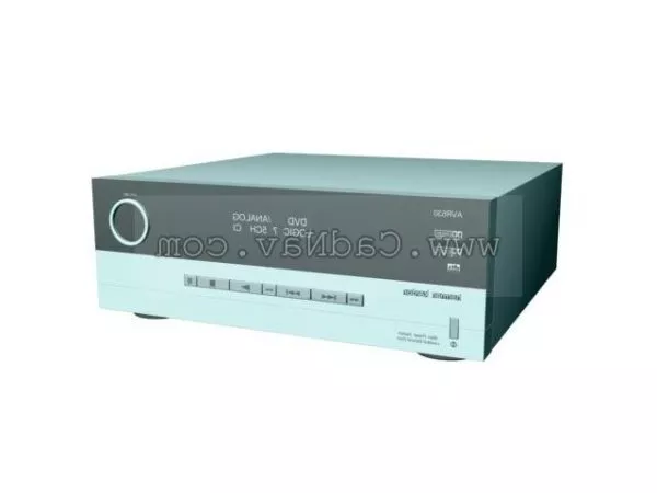 Electrical Dvd Player With Speaker Combine 3d model