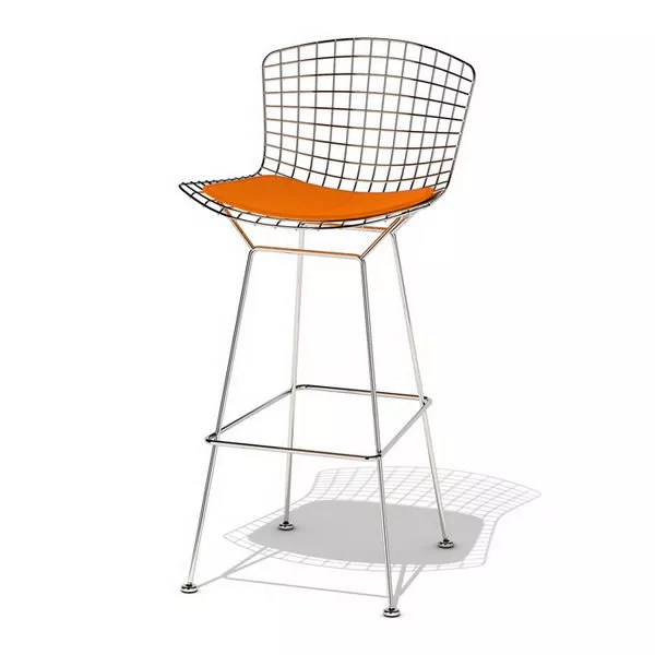 Furniture Harry Bertoia Barstool 3d model Furniture Harry Bertoia Barstool 3d model