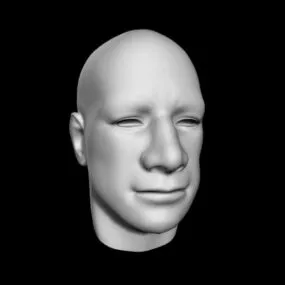 Head Of Man Character 3d model