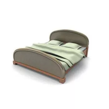 Headboard And Footboard Bed 3d model Headboard And Footboard Bed 3d model