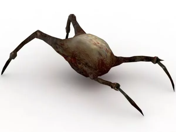 Headcrab Character 3d model Headcrab Character 3d model