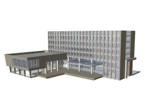 Headquarters Building 3d model Headquarters Building 3d model