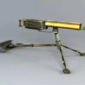 Heavy Machine Gun 3d model